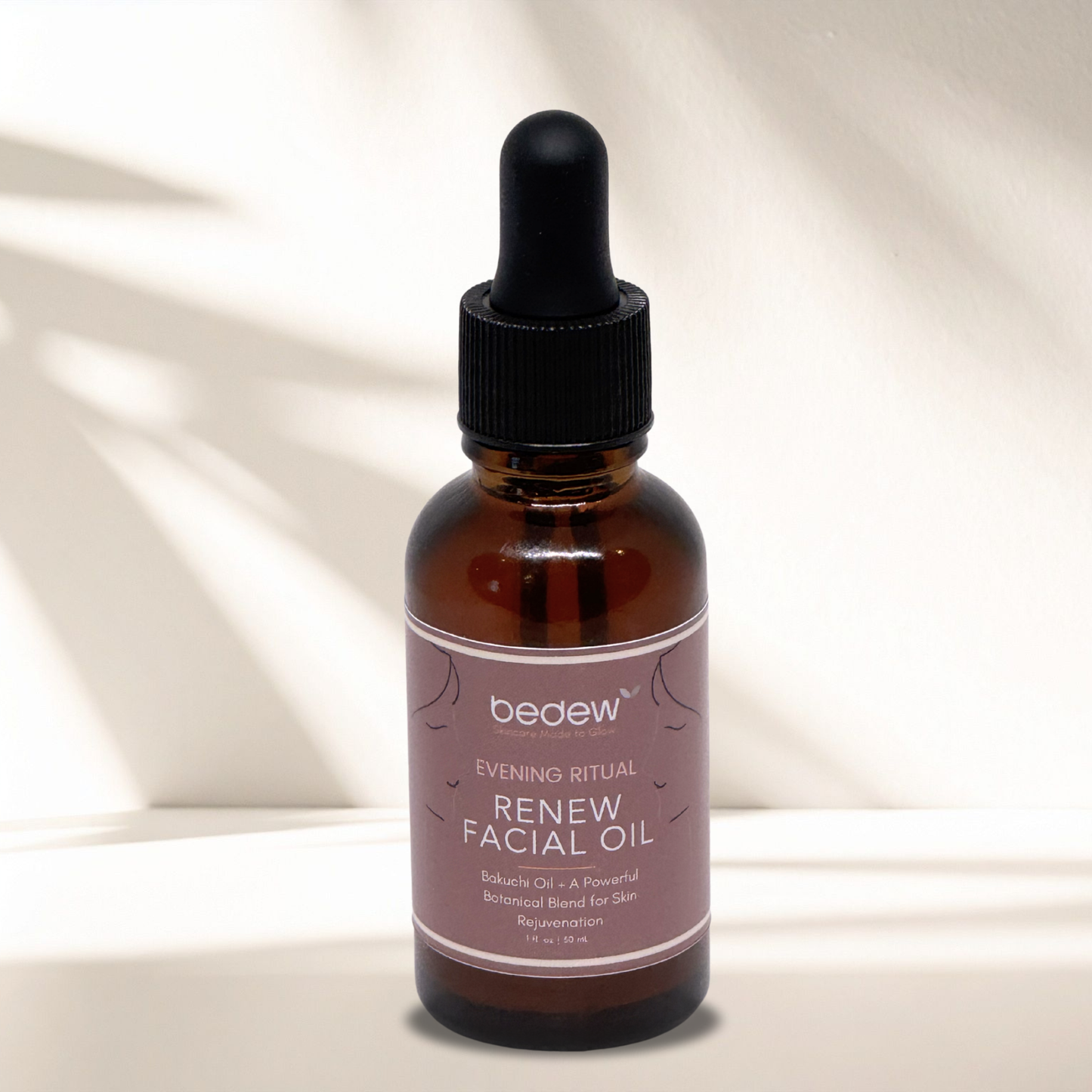 Renew Facial Oil – Smooths Fine Lines & Boosts Radiance (2% Bakuchiol)
