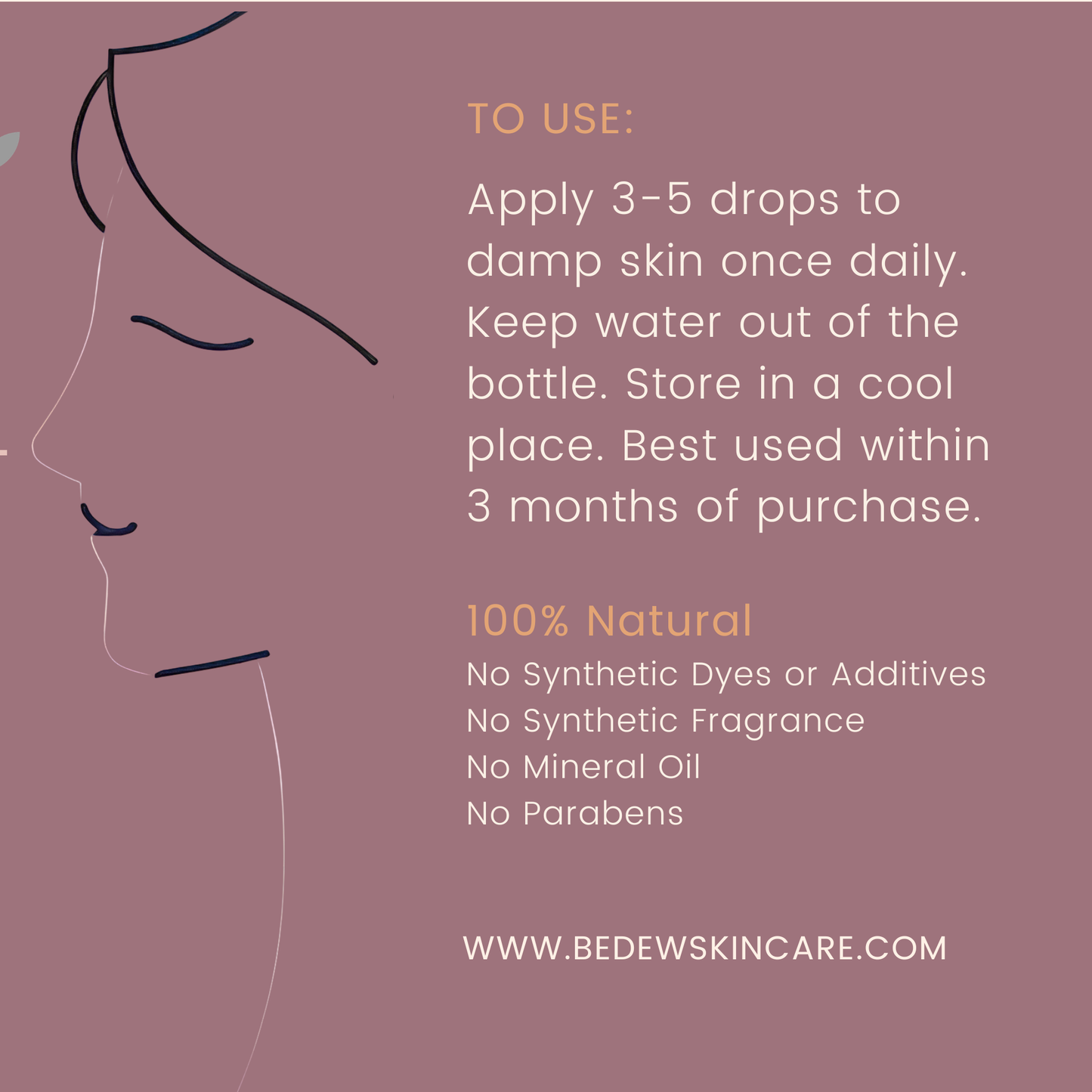 Renew Facial Oil – Smooths Fine Lines & Boosts Radiance (2% Bakuchiol)